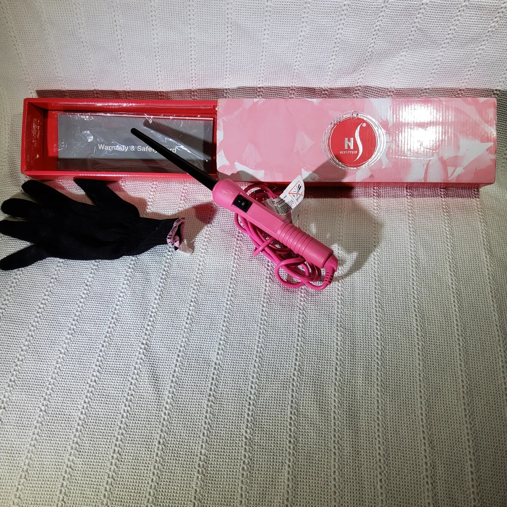 Herstyler Baby Curl 9-18mm Professional Curling Iron Wand - Picture 1 of 3